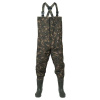 Fox Chunk Camo LW waders size 11/45 Prsačky
