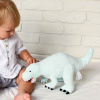 Plyšový dinosaurus T-Rex, Mätový - Veľkosť M