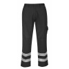 PORTWEST IONA SAfETY S917 / Reflexné nohavice - čierna M