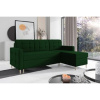 Signal Rozkladacia rohová sedacia súprava 127 DANIEL Pravá Zelená