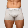 GymBeam Pánske boxerky Essentials 3Pack Grey XXXLXXXL