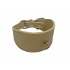 HUHUBAMBOO METAL obojok béžový XS 4x21-26cm