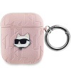 Puzdro Karl Lagerfeld Monogram Choupette Head pre AirPods 1 / 2 - ružové (Puzdro Karl Lagerfeld Monogram Choupette Head pre AirPods 1 / 2 - ružové)