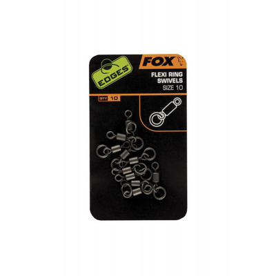 FOX Obratlík Flexi Ring Swivel Veľkosť 11 10ks