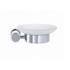 Duravit D-Code Mydlovnička s držiakom, pravá, mliečna sklo/chróm 0099181000