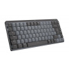 Logitech Logitech® MX Mechanical Mini Minimalist Wireless Illuminated Keyboard - GRAPHITE - US INT'L - 2.4GHZ/BT - TACTILE 920-010782