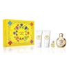 Versace Eros Pour Femme SET Parfumovaná voda 100ml + Parfumovaná voda 5ml + Sprchový gél 100ml + Telové mlieko 100ml pre ženy