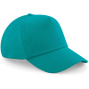 Beechfield Kšiltovka B 10B Original, 5 panelová, dětská COT53010B27799-emerald UNI Smaragdová