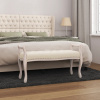zahrada-XL Lavička 110x45x60 cm, ľan 344436