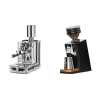 Rocket Espresso Porta Via + Eureka Mignon Zero 65 Speedy, CR black