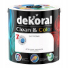 Farba na - Dekoral CLEAN COLOR 2,5L. Perla saténová organza (Farba na - Dekoral CLEAN COLOR 2,5L. Perla saténová organza)