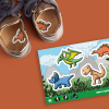 Nálepky na topánky - Dinosaury