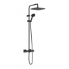 Hansgrohe Vernis Shape Showerpipe 240 1jet s termostatom čierna matná HG 26427670