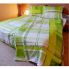 Kvalitné posteľné prádlo zelené 1x 140/200, 1x 90/70