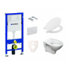 S-line Cenově zvýhodněný závěsný WC set Geberit + WC Pro 458.103.00.1NR1