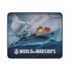 Herná podložka pod myš Genesis CARBON 500 WORLD of WARSHIPS, M 30x25cm NPG-1738