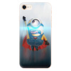 Silikonové pouzdro iSaprio - Apple iPhone 8 - Mimons Superman 02 (Odolný silikonový kryt, obal, pouzdro iSaprio - Apple iPhone 8 - Mimons Superman 02 - skvělá ochrana a pružnost, stylový UV potisk, le