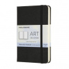 Moleskine Skicar Watercolour Notebook A6 čierny 30 listov