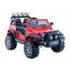 Lean Cars Elektrické autíčko JEEP HP012 červená