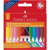 Faber Castell Voskovky tříhranné 12ks