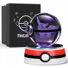 Nočná lampa do detskej izby - Pokémon Pikachu 3D Crystal Ball Lamp (Pokémon Pikachu 3D Crystal Ball Lamp)