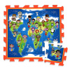Joko Penové Puzzle Mapa Sveta 9ks 31cm x 31cm