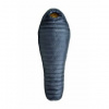 Trimm PEAK 400 grey výška osoby do 195 cm - pravý zip; Šedá spacák