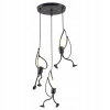 Louise Hanging Lamp 1 Gold AZ3156 - Azzardo (Louise Hanging Lamp 1 Gold AZ3156 - Azzardo)
