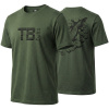 Tričko TB Baits Hidden Carp Green Prevedenie: Veľ. M