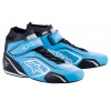 FIA race shoes Alpinestars Tech-1 T V3, Light Blue/Black/White