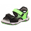 detské sandále Superfit Mike 3.0 1-009465-0000 Schwarz/ Hellgrün 31, Vnitřní délka topánky: 19,8 cm, Vnitřní šířka topánky: 7,2 cm