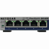 NETGEAR GS105E-200PES sieťový prepínač Riadený L2/L3 Gigabit Ethernet (10/100/1000) Šedá (GS105E-200PES)