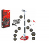Mikrofon karaoke ROCK STAR plast na baterie se světlem se zvukem v krabici 23x45x8cm