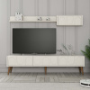 TV skrinka Lyon 2 - Cream, Walnut