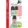 Zvýrazňovač STABILO BOSS MINI Pastell, sada 3 ks Blister 116-7,113-7,129-7, - STABILO