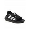 Adidas detské sandále z peny, čierne veľkosť 28