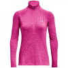 Under Armour Armour Tech Half Zip Top Womens Rebel Pink 16 (XL)