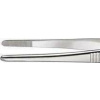 Knipex Precision Tweezers, poniklovaná, zaoblené hroty, 120 mm, 3 mm