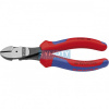 KNIPEX 74 02 160 Silové bočné štiepacie kliešte, viaczložkové návleky, fosfátované na čierno 160 mm