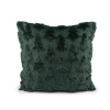 Stoklasa Vánoční povlak na polštář plyšový se stromečky 45x45 cm - 3 zelená