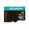 ADATA MicroSDXC karta 64GB Premier Pro UHS-I V30S (R:100/W:80 MB/s) + SD adaptér AUSDX64GUI3V30SA2-RA1
