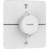 Hansgrohe ShowerSelect Comfort Q - Termostat pod omietku pre 2 spotrebiče s EN1717, biela matná 15586700