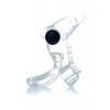 Prsteň-Dolphin Vibro CockRing Clear