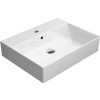 GSI KUBE X keramické umývadlo na dosku 60x47 cm, biela ExtraGlaze 94319111