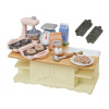 Sylvanian Families 5442 Nábytok - kuchynský ostrov s príslušenstvom
