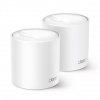 Tp-link WiFi router Deco X50(2-pack) AX3000, WiFi 6, 3x GLAN, / 574Mbps 2,4GHz/ 2402Mbps 5GHz