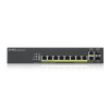 ZyXEL GS2220-10HP,EU region,8-port GbE L2 PoE Switch with GbE Uplink (1 year NCC Pro pack license bundled)