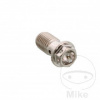 Skrutka brzdovej hadice jednoduchý M10X1.25 JMP BOLT Edelstahl V4A Racing pre Honda Shadow VT600 1988-2000