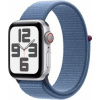 Apple Watch SE GPS+Cellular 40mm aluminium strieborný | zimná modrá, športový remienok