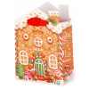 Legami Darčeková taška Legami Gift Bag - Small - Gingerbread House